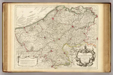 Flanderin kreivikunta vuonna 1704